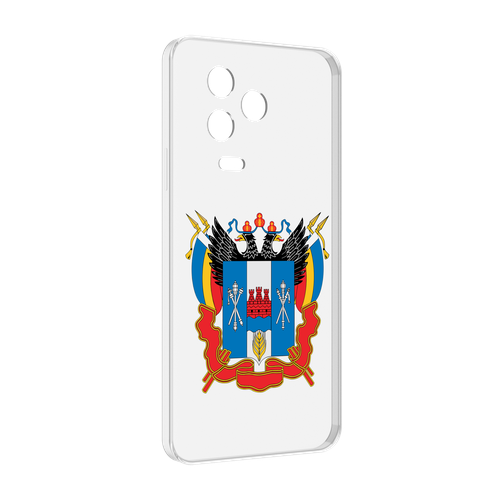 Чехол MyPads герб-ростовская-область для Infinix Note 12 2023 (X676C) задняя-панель-накладка-бампер