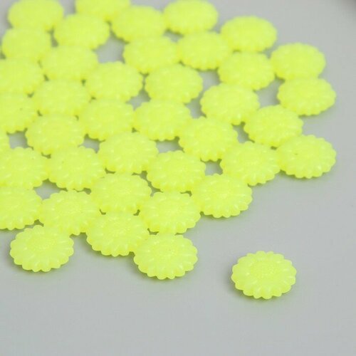 Сургуч в гранулах светящийся Цветочки жёлтые 100 капсул 556₽