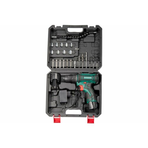 Аккумуляторная дрель-шуруповерт FAVOURITE набор оснастки DC 1202 PROMO SET 566700₽