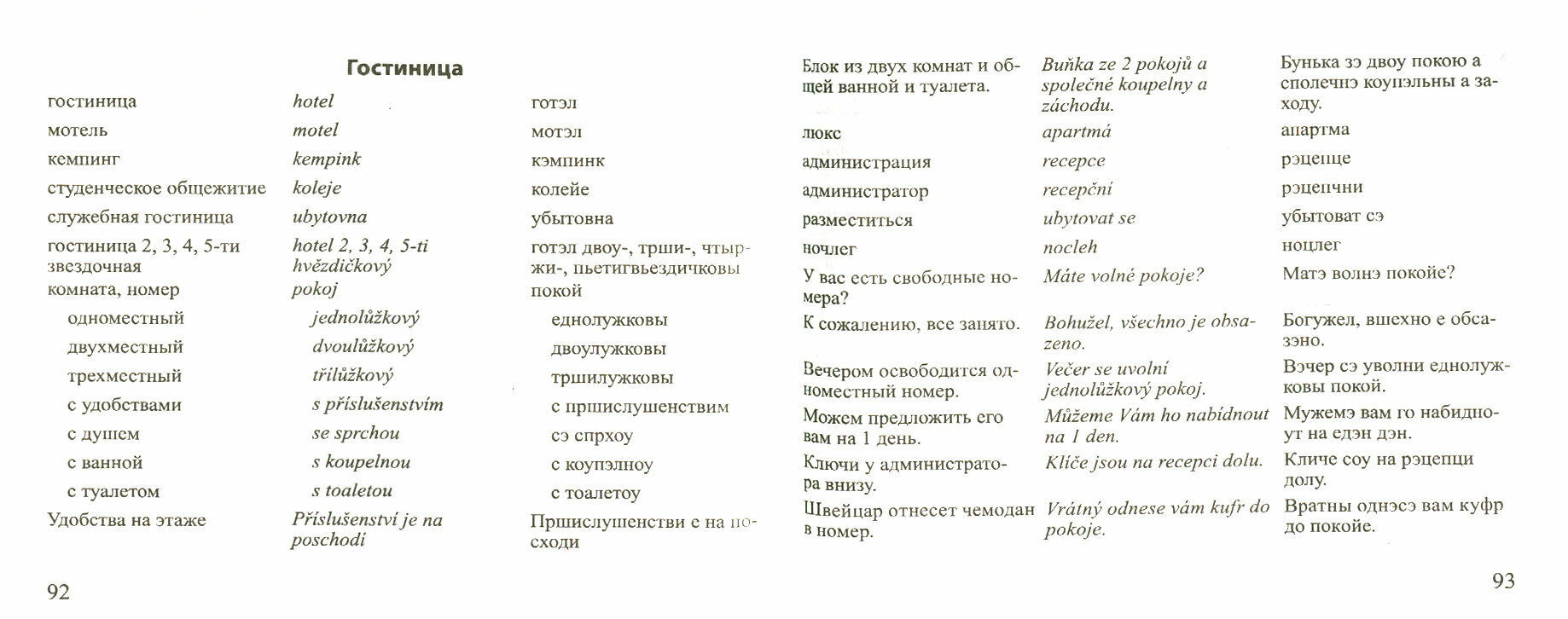 Русско-чешский разговорник (Григорьева О.) - фото №4