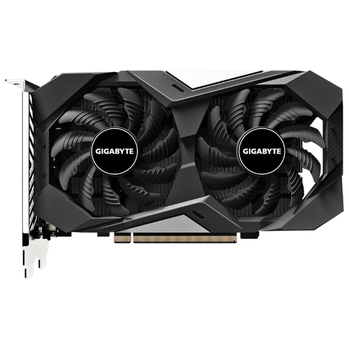 Видеокарта GIGABYTE Видеокарта GIGABYTE GeForce GTX 1650 D6 WINDFORCE OC 4G GV-N1656WF2OC-4GD (GeForce GTX 1650, 4ГБ GDDR6, DVI, HDMI, DP) (PCI-E) (ret) видеокарта gigabyte nvidia geforce gtx 1650 4gb gv n1650oc 4gl