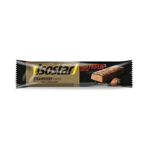 Батончик протеиновый Isostar High Protein 25 со вкусом клубника