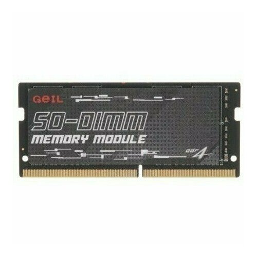 Оперативная память 16Gb DDR4 3200MHz GeIL SO-DIMM GS416GB3200C22SC 433000₽