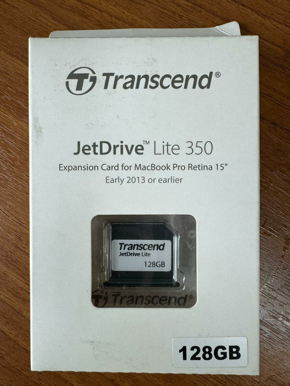 Карта расширения памяти 128GB Transcend JetDrive Lite 350 для Apple MacBook