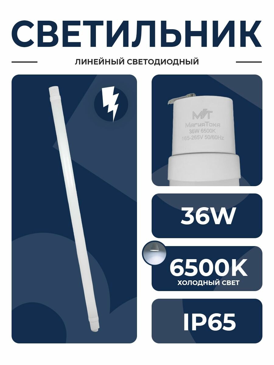 фото Светильник Линейный IP65 36W
