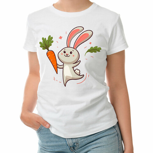 фото Футболка roly, размер xl, белый