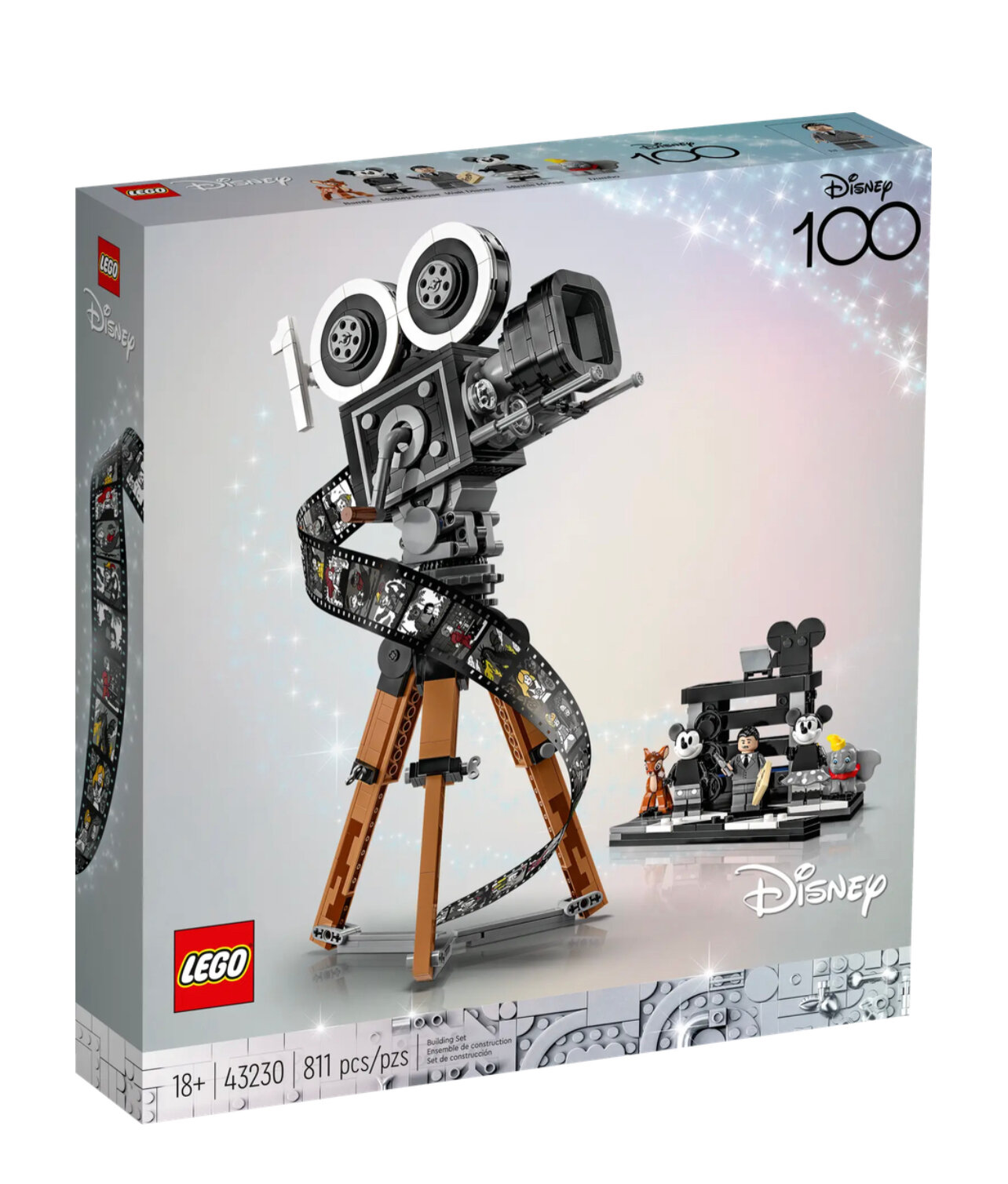 Конструктор LEGO 43230 Walt Disney Tribute Camera, 811 дет.