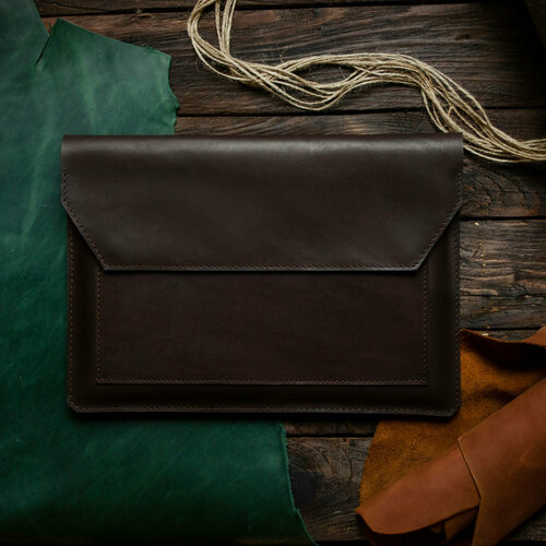 Обложка-карман для личных документов LEWSKI 512582, коричневый обложка карман для личных документов staff бесцветный