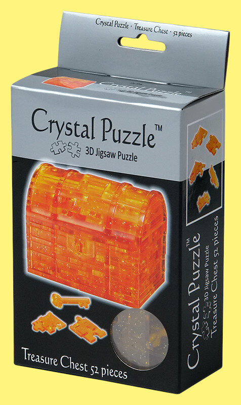 Головоломка 3D Crystal Puzzle Сундук - фото №18