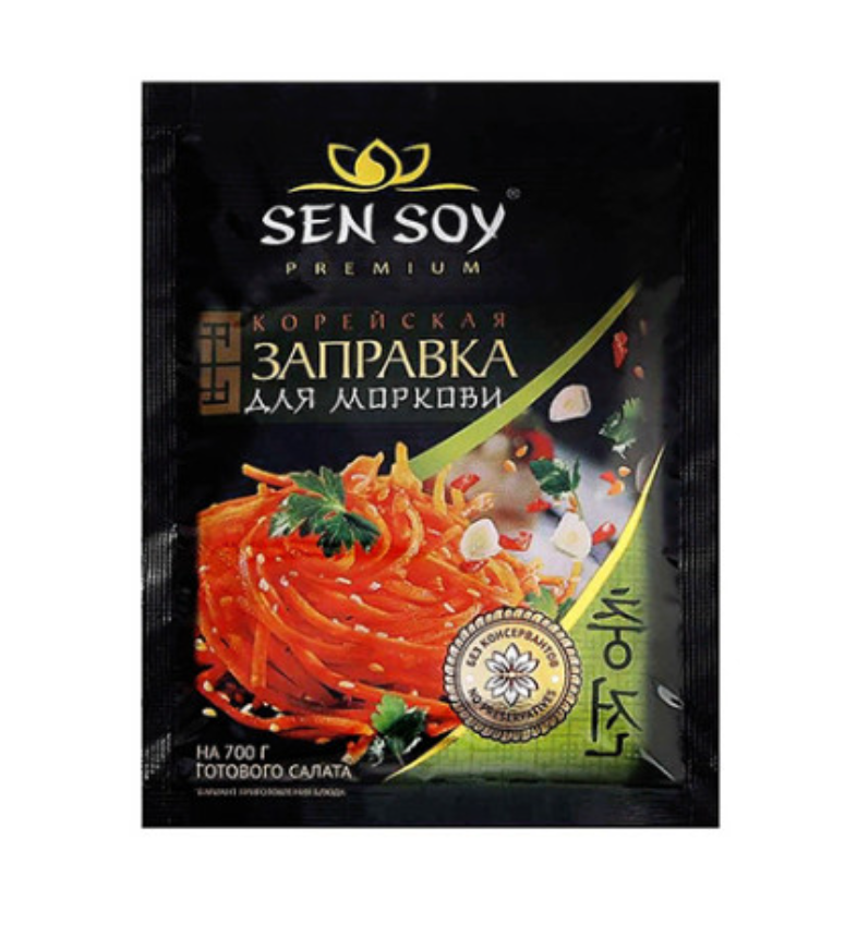 Заправка Sen Soy Корейская для моркови 47% 80г Состра - фото №14