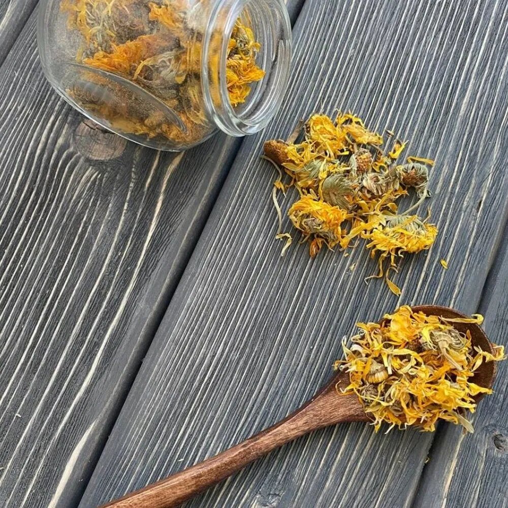 Календула цветки сушеные — фото 1