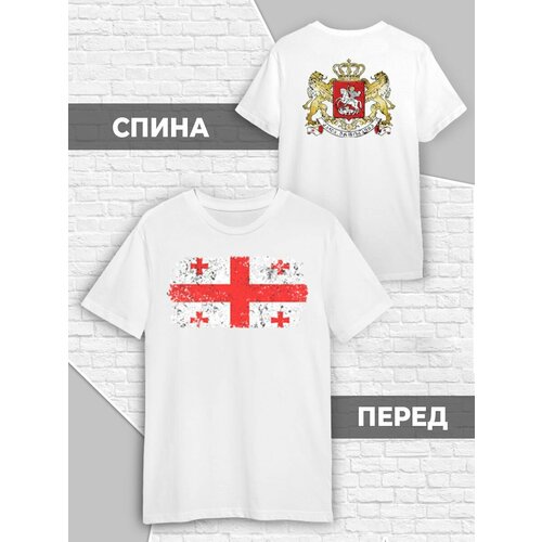фото Футболка, размер xs (42-44), белый printech