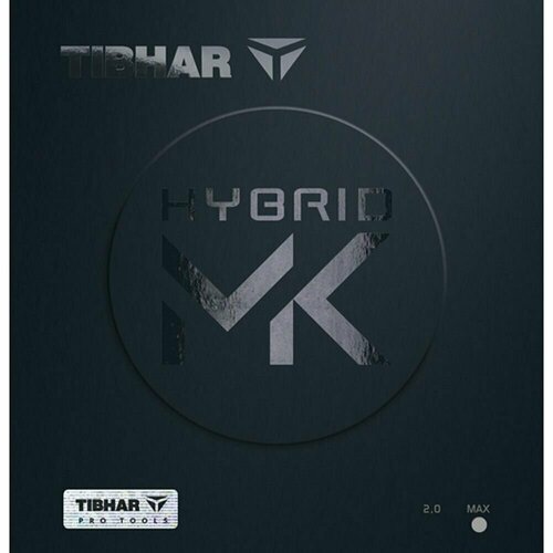 Накладка Tibhar HYBRID MK, цвет черный, толщина max
