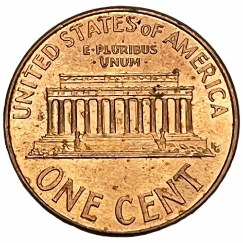 США 1 цент 1999 г. (Memorial Cent, Линкольн) (D) (Лот №2) сша 1 цент 1969 г memorial cent линкольн d лот 2