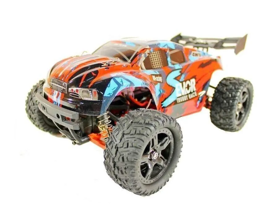 Радиоуправляемая трагги Remo Hobby S EVO-R Brushless UPGRADE 4WD 2.4G 1/16 RTR-RH1665UPG - Красный