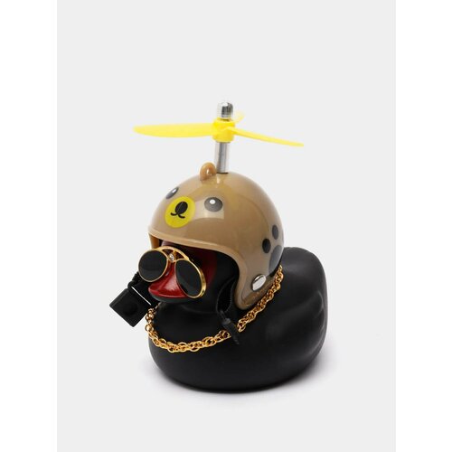 Игрушка Утка в шлеме и очках с пропеллером в машину Цвет Оливковый 799₽