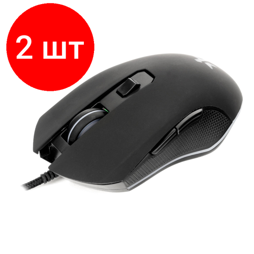 комплект 2 штук мышь компьютерная гарнизон gm 780g игровая черн rgb 1 5м 18712 Комплект 2 штук, Мышь компьютерная Гарнизон GM-780G, игровая, черн, RGB, 1.5м (18712)