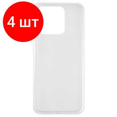 комплект 4 штук чехол накладка силикон red line ibox crystal xiaomi pocox5 redmi note 12 5g Комплект 4 штук, Чехол накладка силикон iBox Crystal для Xiaomi Redmi 10C (УТ000031079)