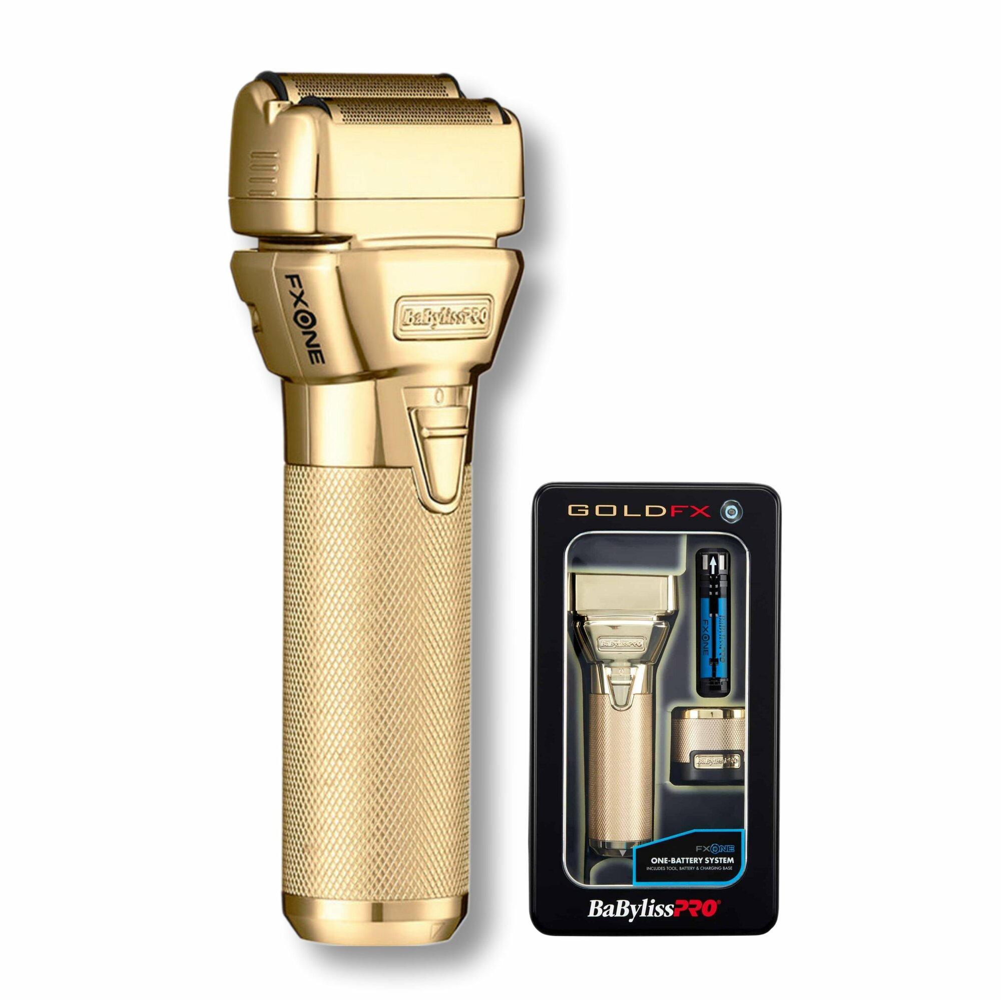 Шейвер Babyliss GoldFX FXONE Бритва с двойной сеткой