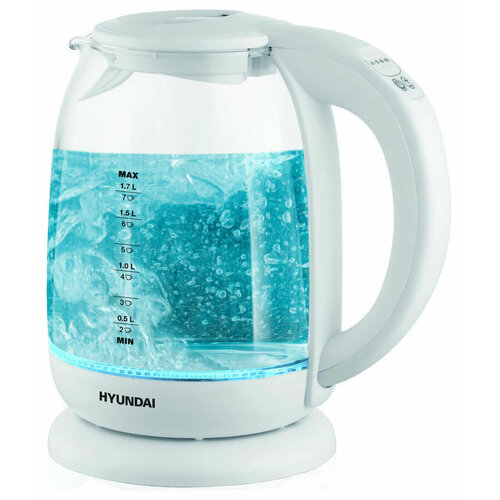 Чайник электрический Hyundai HYK-S3808 белый 357600₽