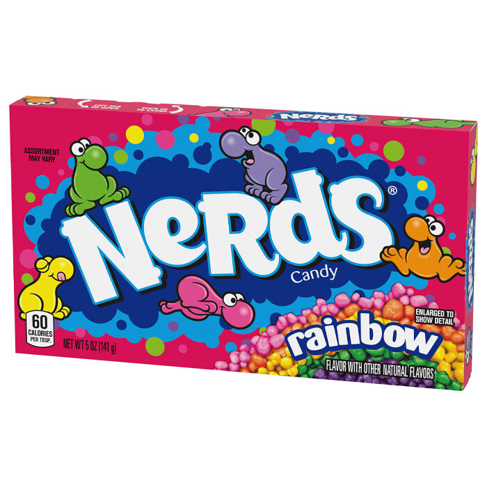 Жевательные Конфеты Nerds Rainbow, микс, 141,7 гр - фотография № 3