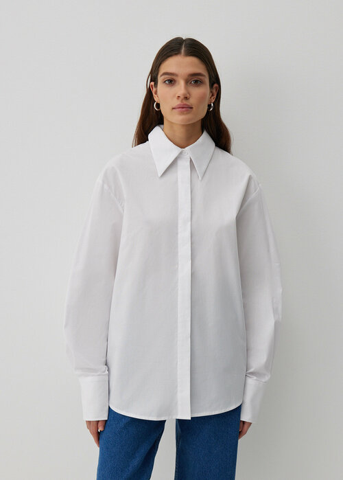 Рубашка  NICEONE, размер M, белый