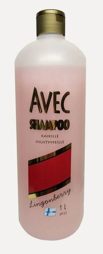 Изображение товара Шампунь для волос Foxtel Avec shampoo Брусничный 1л (Финляндия)