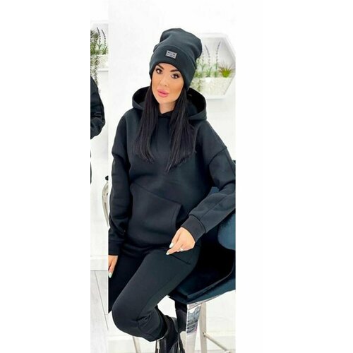 фото Костюм, размер 46, черный технобренд