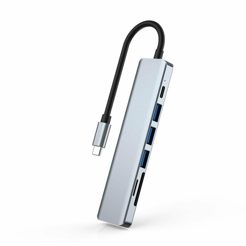 USB HUB разветвитель 7в1 для компьютера Mivo MH-7011 138000₽