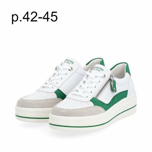 фото Кеды remonte dorndorf, полнота 8, размер 42, зеленый