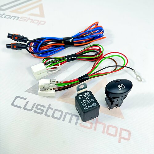 Жгут проводов для подключения противотуманных фар ПТФ Лада Калина 1118 1070₽