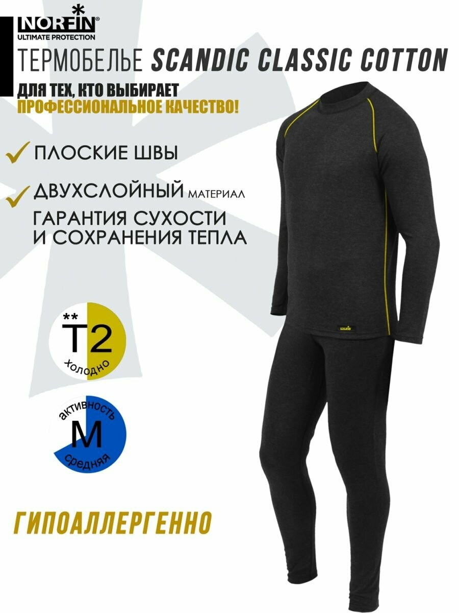 Комплект термобелья NORFIN SCANDIC CLASSIC COTTON