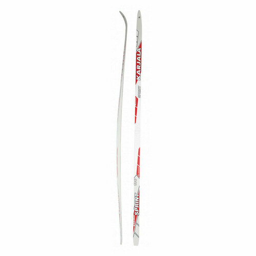 фото Беговые лыжи karjala sprint step , 186 см, белый/красный