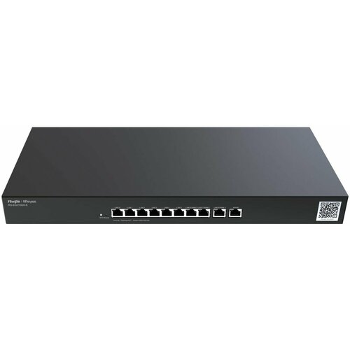 Маршрутизатор Ruijie Reyee Rack-mountable 10-port gigabit router providing one WAN port 6 LAN ports and 3LANWAN ports 1160500₽