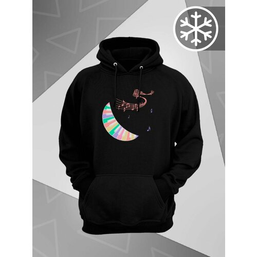 фото Худи , размер m (46-48), черный printech