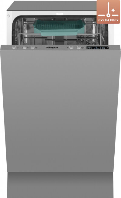 Посудомоечная машина встраив. Weissgauff BDW 4544 D узкая - фотография № 2