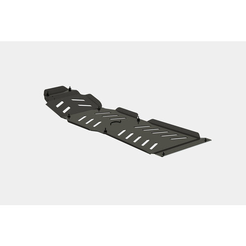 Защита картера двигателя и КПП BMS для Тойота Ленд Крузер 300 40 л алюминий 5мм 42000₽