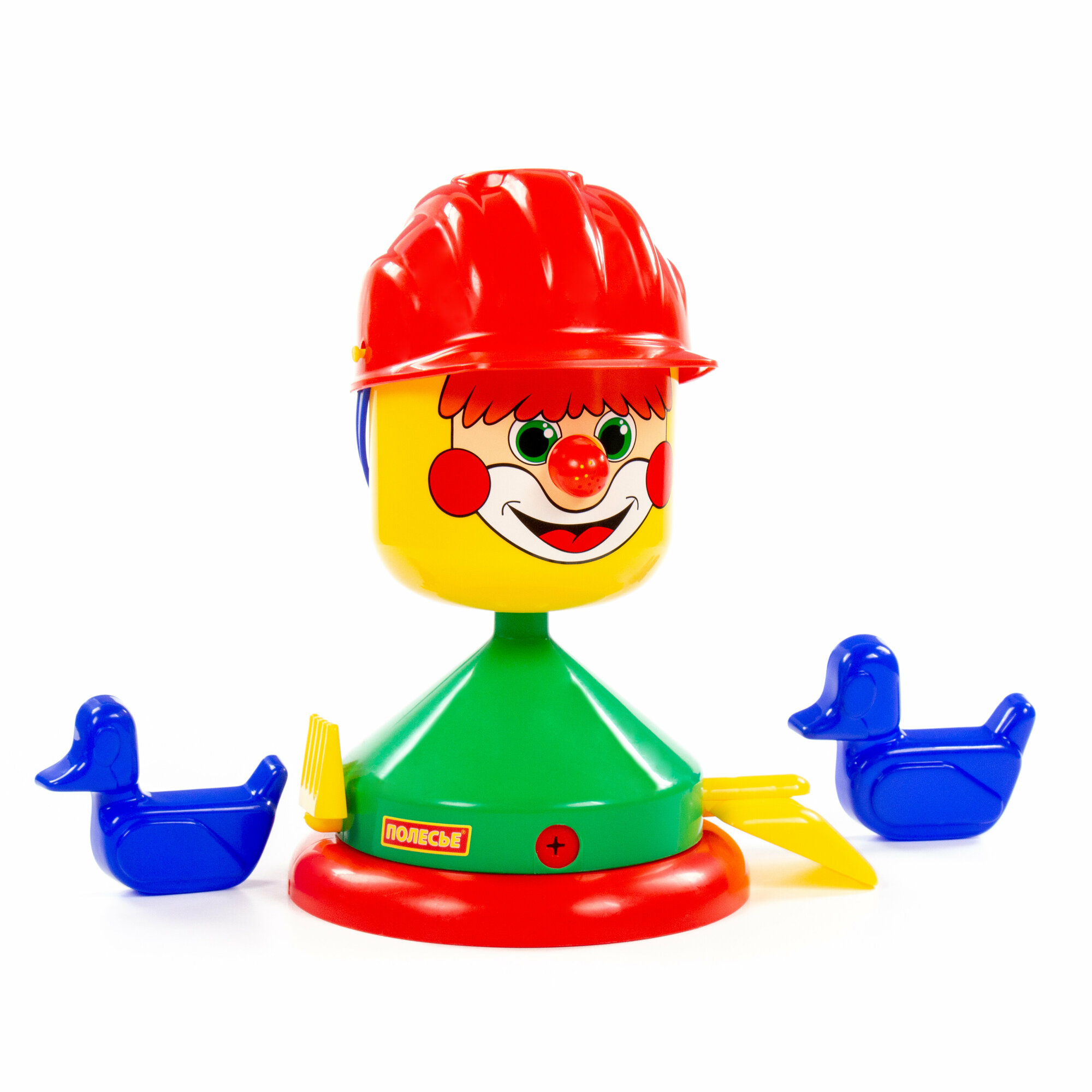 Песочный набор Полесье "Строитель", для песочницы, 8 элементов — фото 1