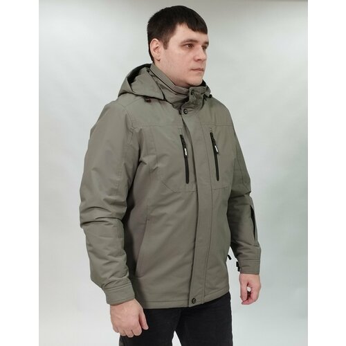 фото Куртка fdcentury, размер 54, серый