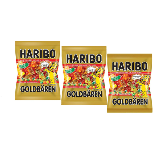 фото Мармелад haribo goldbaren, (золотые мишки), (3 шт. х 175 гр.).
