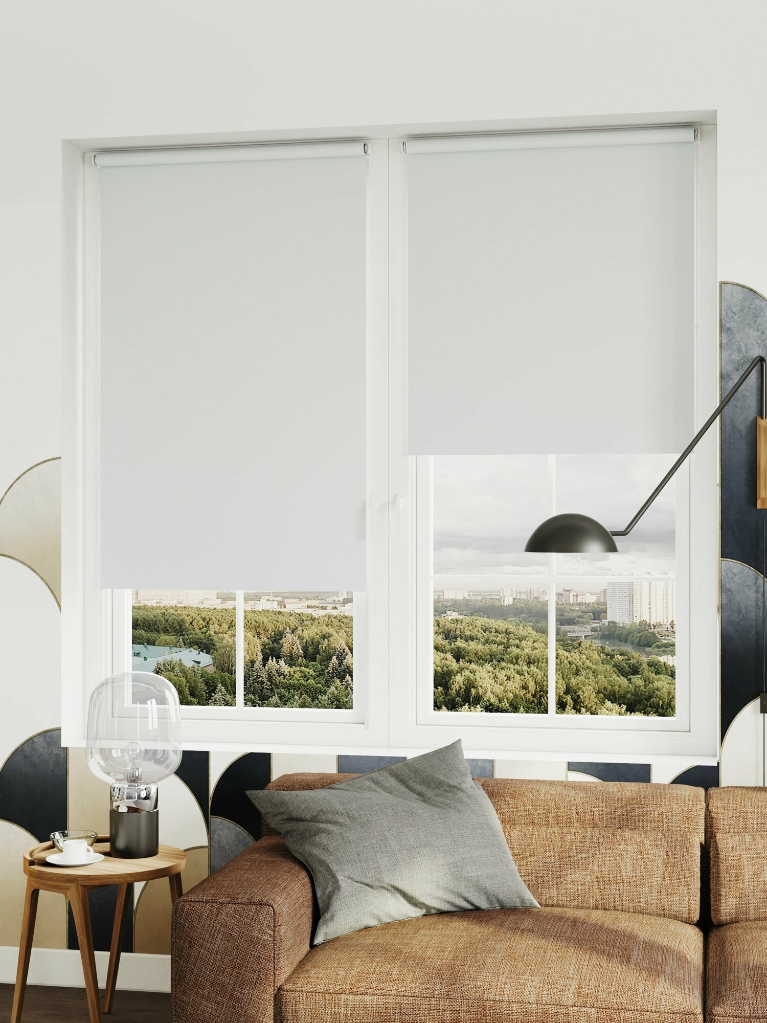 Рулонная штора Legrand Лестер 40x175 см, белый
