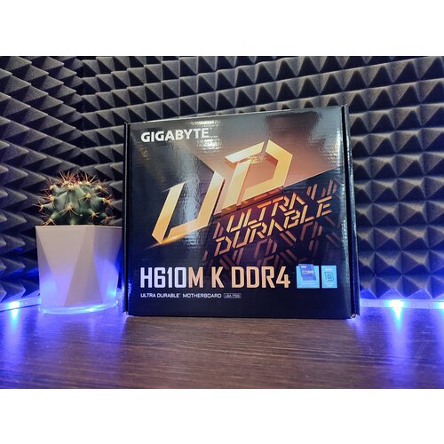 Материнская плата microATX Socket 1700 Gigabyte H610M K DDR4 999000₽