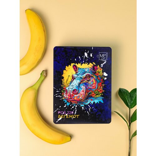 Пазл деревянный фигурный Африка Бегемот