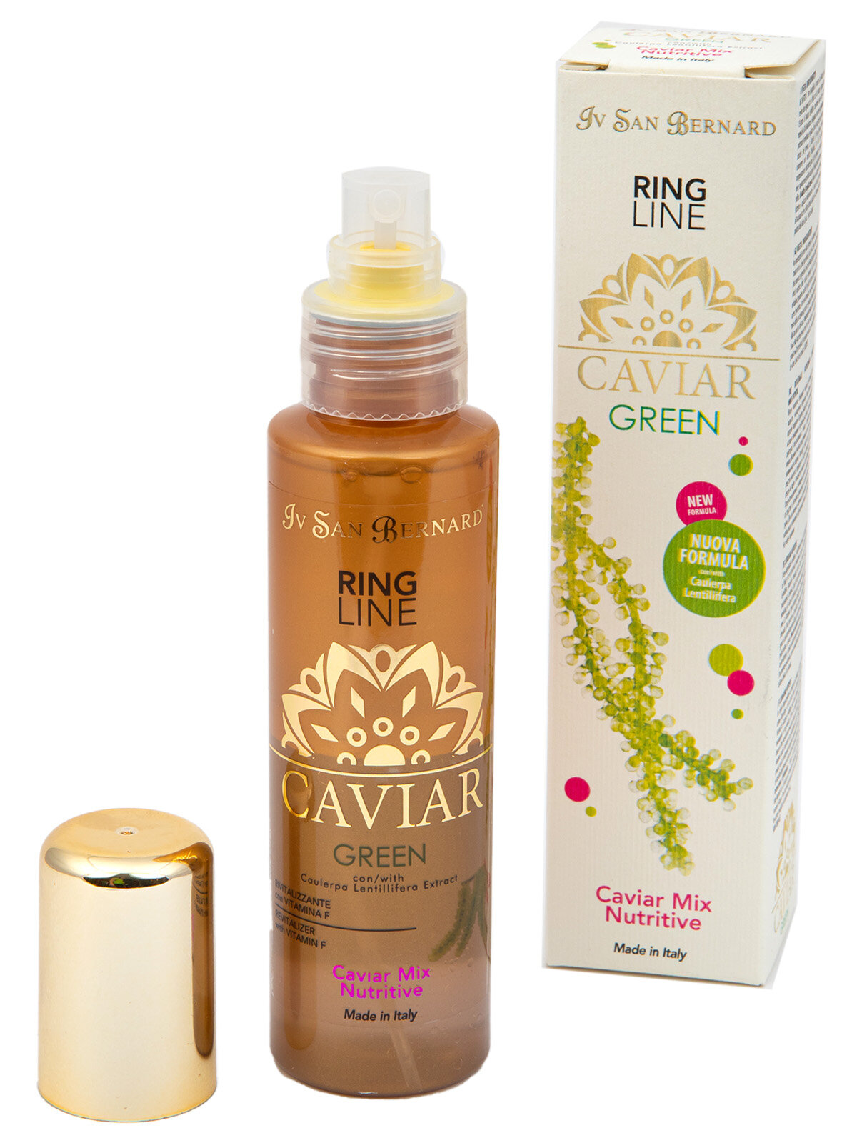 ISB Green Caviar Mix-Nutritive Питательная сыворотка "Зеленая Икра" (100 мл.) IV SAN BERNARD - фото №10