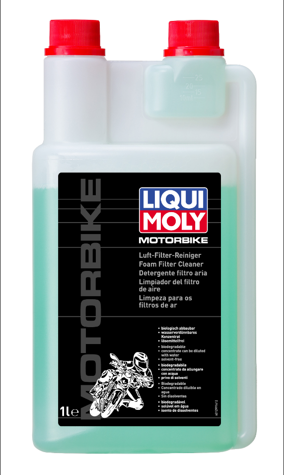 Очиститель воздушных фильтров (концентрат) LIQUI MOLY Motorbike Luft-Filter-Reiniger 1л