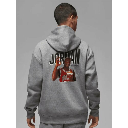 фото Худи jordan, размер l, серый