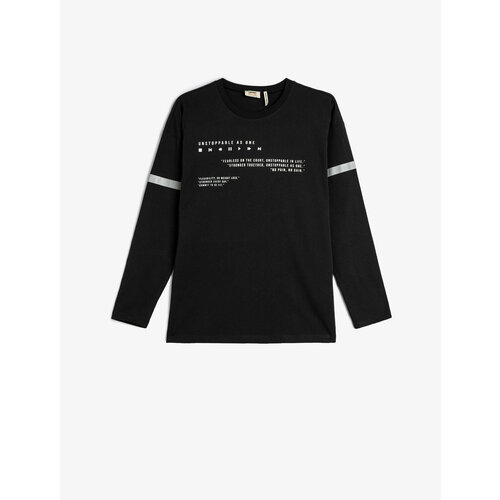 фото Лонгслив koton, размер 13-14 лет, серый