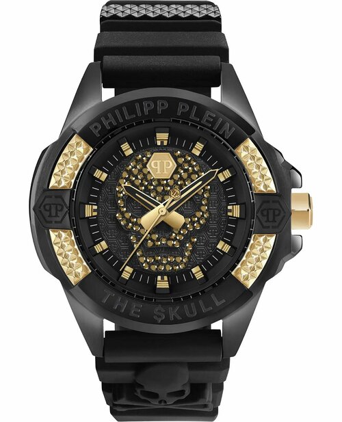 Наручные часы PHILIPP PLEIN The Skull PWAAA1321, черный, золотой