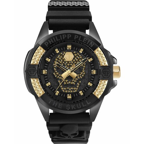 фото Наручные часы philipp plein the skull, черный, золотой