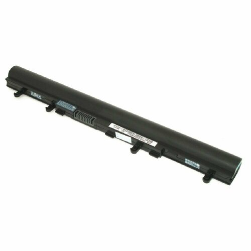 Аккумуляторная батарея для ноутбука Acer Aspire V5-531 (AL12A72) 14.8V 2500mAh 37Wh черная, код 009671 аккумулятор для ноутбука acer aspire v5 531 al12a72 14 8v 2500mah 37wh черная